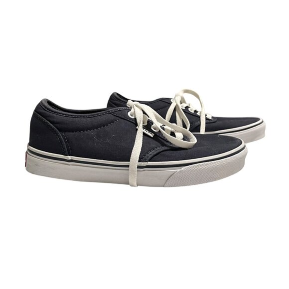 Vans Off the Wall Womens Sneakers Skate Shoe Blue Lace Up Size 7 - Picture 1 of 9